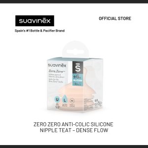 Suavinex Replacement Nipples – ZERO ZERO Anti-Colic Teat 2pcs BPA-Free