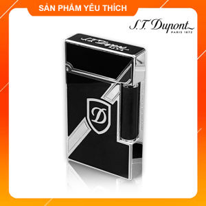Hộp Quẹt Bật Lửa Dupont D141T Họa Tiết Kẻ Chéo Khắc Hình Chữ D Đẹp Độc Lạ - Dùng Gas Đá Cao Cấp