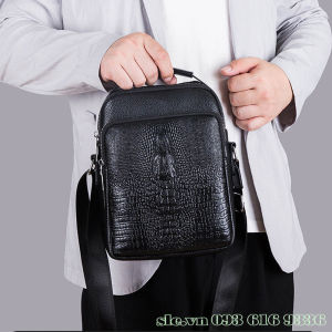 Túi da nhỏ đeo hông Túi đeo chéo da thời trang nam nữ