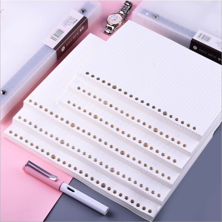 Notebook A5/B5/A4 Refill paper 20/26/30 holes Refill pages/ loose leaf
