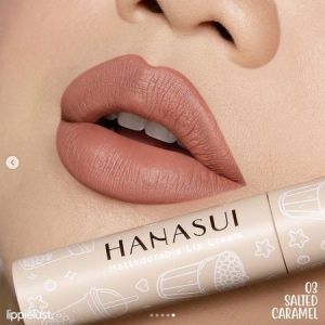 HANASUI Mattedorable Lip Cream Boba Edition Vitamin E & Olive Oil