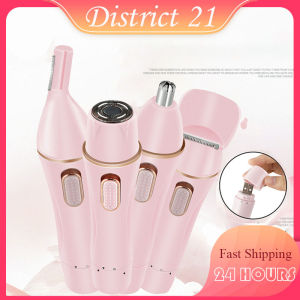 4in1 Penghilang Bulu Elektrik Alat Cukur Rambut Kemaluan /Penghilang Bulu Women Hair Remover Eyebrow Trimmer