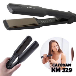 - CATOKAN KEMEI KM-329 / KM 329 CATOK PROFECIONAL PELURUS RAMBUT TEMPERATUR SUHU
