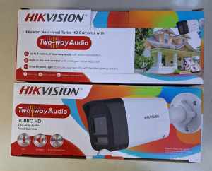 Hikvision 2 way Audio Speaker Mic Bullet 2mp Colorvu DS-2CE16D0T-LPTS