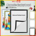 A4 Magnetic Display Board Photo Wall Stick Frame Certificate Magnetic Frame Office Self Adhesive Adhesive Wall Frame Gambar. 