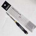 เสาวิทยุสื่อสาร สไลด์7ท่อน Air Police ความถี่144-174/245MHz สีดำ/สีเงิน. 