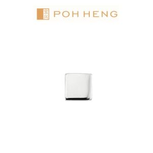 Poh Heng Jewellery 18K Quartet Single-Sided Earring in White Gold