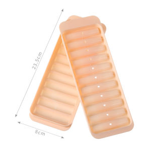 Silicone Ice Cube Mold Long Stick Ice Tray Can Shaped Original Ice Maker Fast Freezing Easy Release Summer Drinks High Quality Reusable BPA Free Dishwasher Safe