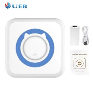 Mini xách tay máy in nhãn tương thích Bluetooth Memo impressora portatil 200dpi 57mm cho hình ảnh biên lai ghi chú danh sách