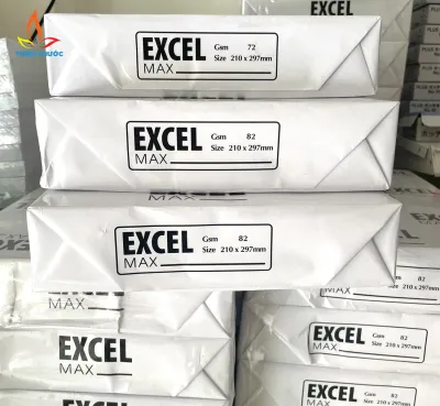 Giấy A4 Excel 70gsm 80gsm giấy gói không dập góc THIỆN PHƯỚC