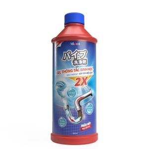 Gel thông tắc sinh học AIKOMI vệ sinh bảo vệ đường ống làm sạch chậu rửa bát nhà vệ sinh cống