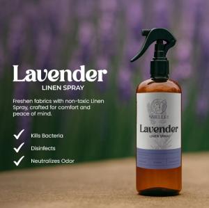 LINEN SPRAY Disinfectant Neutralizes Odor Eliminates bacteria