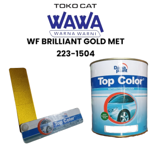 cat duco Top Color Dana Paint wf brilliant gold met. NC 223-1504 1kg/eceran repack