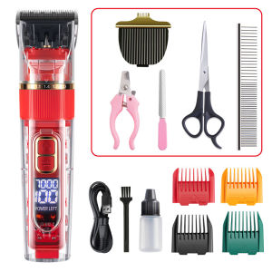 2026 Hot Sale [ Shipped from China ] Pet Hair Trimmer Dog Electric Clipper Cat Grooming Scissors Set Haircutting Machine Electric Clipper B3
