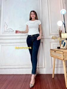 Celana Jeans Wanita Skinny Terbaru Slimfit Bahan Soft Melar Stretch