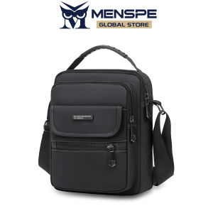 MENSPE Men Bags Fashion Shoulder Bag Cross Body Bag Casual Handbag Multiple Pocket Design Large Capacity Waterproof Lightweight Casual Sport Street Bag for Travel Outdoor