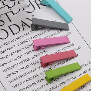 SET 5 CÁI KHÁC MÀU  KẸP TÓC MỎ VỊT KIM LOẠI XỊN KISS PLAZA