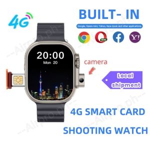【Local shipment】Watch 9 Ultra2-4G SmartWatch With Sim Slot Phone Call Android Smart Watch Full Screen Fitness Tracker Smartwatch Men Women