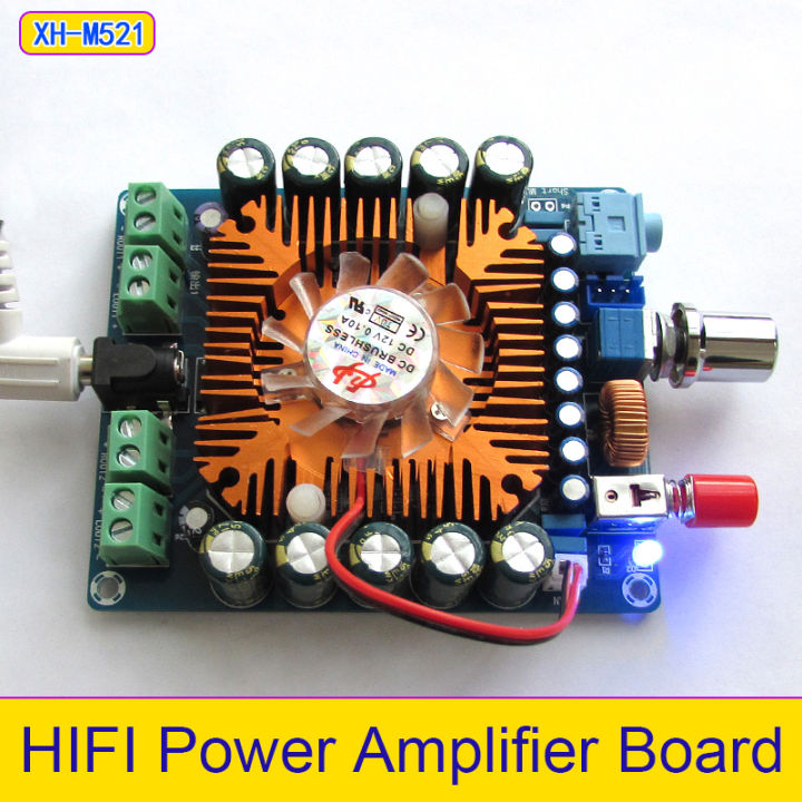 DC 12-16V TDA7850 Audio Amplifier Module XH-M521 Car Four Channel 50W