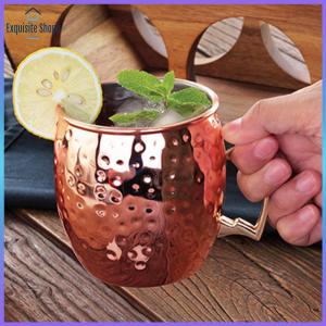 Champagne Stainless Steel Plated Goblet Anti-fall Glass Cocktail Wine Cup