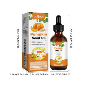 🔥Eelhoe Pumpkin Seed Oil Moisturizes and Repairs Hair Roots Firms and Firms Hair Softens and Strengthens Hair Care Essence Oil Anti-Hair Loss & Anti-Frizz