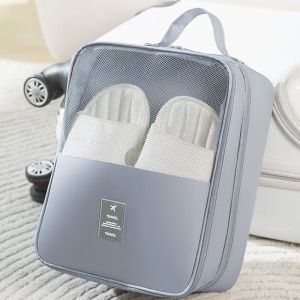 WRF122 Tas Sepatu Portable 3in1 Tahan Air Travel Shoes Bag Jumbo Anti Air TKM