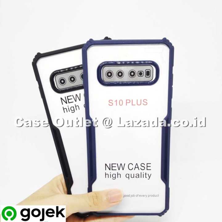 Case Samsung S10 S10 Plus FUSION HYBRID CLEAR ARMOR back cover