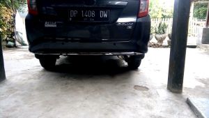 Knalpot Mobil Racing Omega Pelangi Suara Bass Kering Untuk All Type Mobil Bahan Bakar Bensin dan Solar
