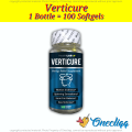 Verticure Original | Vertigo Relief Supplement - Motion Sickness & Spinning Sensations | FDA Approved | 100 Softgels. 