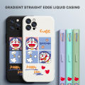 Hontinga Casing Case For Infinix Note 30 5G Note30 Pro 4G Case Cartoon Anime Doraemon Square Original Liquid Soft Silicone Edge Pattern Rubber Case Full Cover Camera Protection Cases Back Cover Phone Casing Softcase For Girls. 