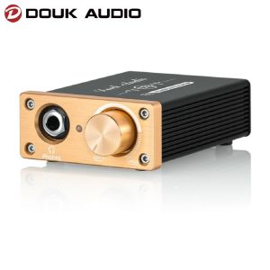 Douk Audio HiFi Pure Class A Headphone Amplifier Mini Home Desktop Stereo Audio Amp for 18-600 SR225/SR325/RS1e Headsets DC 5V