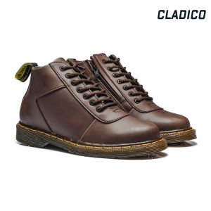 Cladico Harbor - Sepatu Pria Formal Kasual Elegan Semi boots Zipper Resleting