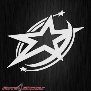 Stiker Bintang Swoosh Sticker Bintang 8 cm X 65 cm