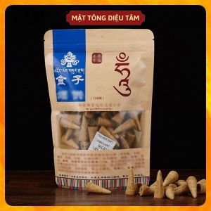 Nhang nụ trầm nụ tây tạng cúng dường dùng cho thác khói trầm hương lư đồng xông trầm đồ thờ cúng Diệu Tâm túi 120g