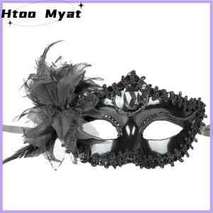 tantuoye หน้ากากเวนิสประดับเพชรสำหรับปาร์ตี้เต้นรำขนนกดอกไม้ชุดการแสดงเทศกาลเฉลิมฉลองงานแต่งงานหน้ากากผู้หญิงเซ็กซี่สวมหน้ากากคริสต์มาส