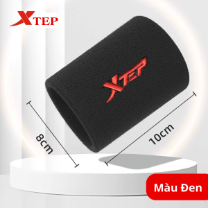 Băng đeo cổ tay thể thao nam nữ thấm hút mồ hôi băng đô cổ tay cao cấp XTEP bảo vệ khớp chạy bộ gym yoga cầu lông