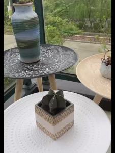 【LDIES】Moroccan tea table art and creative shop home stay vintage ins Nordic style small family type small side table FKI2