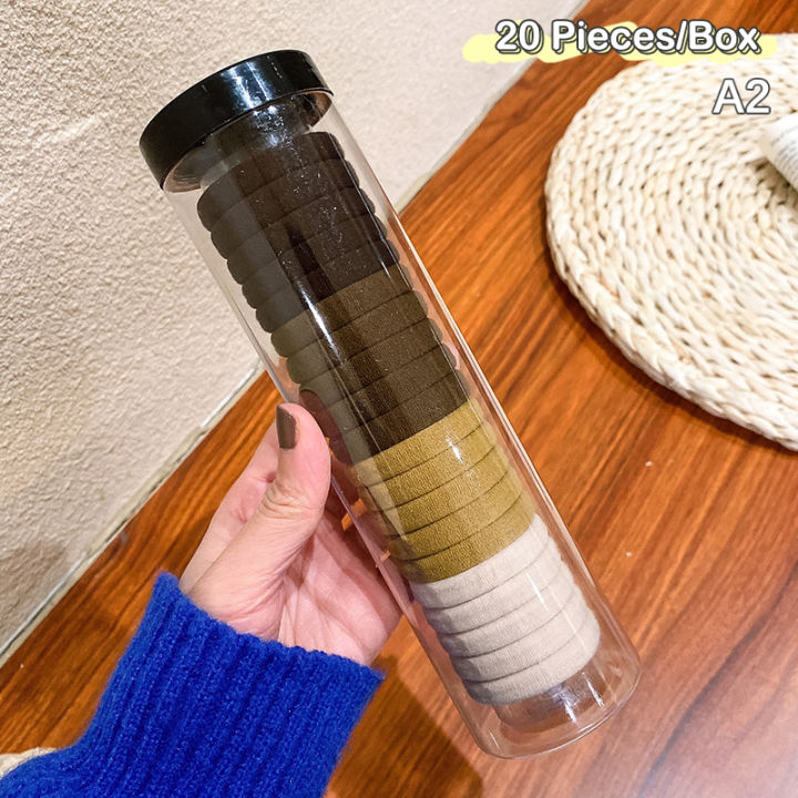 StylishScape 20 Pieces Box Canned Towel Ring High Elastic Seamless