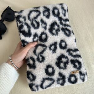 OEUVR Phong cách Hàn Quốc Khăn quàng cổ họa tiết báo Nhẹ Hỗn hợp cashmere Khăn len giả Hợp thời trang Ấm áp Khăn choàng mùa đông Phụ nữ/Nam giới