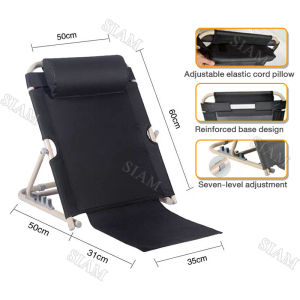 COD Bed Backrest Medical Lightweight 5 Positions Angle Adjustable Bed Back Rest Support Multi-Function Bed Backrest Support For Elderly Disability Nurse Tool