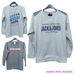 Long-Sleeved Cotton T-shirt Fashion New Style Autumn Loose Blouse Plus Size Tshirt Random Print Tops