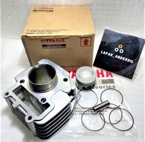 ]BLOK SEHER BLOK CYLINDER ASSY PISTON+RING PISTON YAMAHA JUPITER Z BURHAN VEGA R NEW VEGA R LAMA 5TP 5TN 4S9 2000 SAMPAI 2008 BARU GRES ORIGINAL ASLI YAMAHA