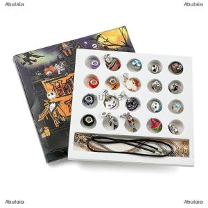 [COD] Abulaia Christmas Halloween Advent Box DIY Charms Beads Pendant Bracelet Jewelry Accessries
