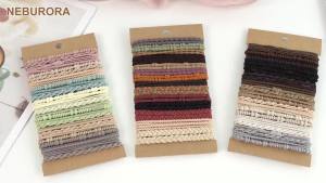 NEBURORA 28 Pcs Boho Hair Ties Braided Elastic Bracelets Hair Ties 4 Styles Black Brown Beige Ponytail Holders for Women and Girls with Thick or Thin Hair