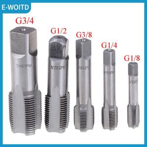 【E-WOITD】 G1 8 1 4 3 8 1 2 3 4 HSS Taper Pipe Tap BSP Metal Screw Thread Cutting Tool