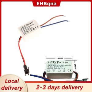 [COD]  HOT SALE Ship within 24 hours 1PC 1-3W 3-5W 4-7W 8-12W12-18W 18-24W LED Driver Light Transformer Constant Current Power Adapter Lamp Strip LED Driver Power
