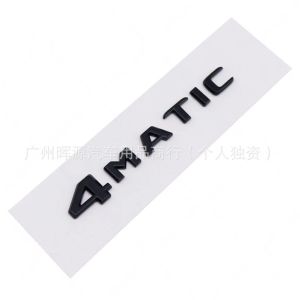 Suitable for Mercedes-Benz AMG labeling plate C-class E-class word label modified AMG car sticker interior center console car logo