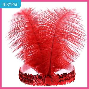 JCSYFAC Sequins lông pha lê Headband Ấn Độ lông headdress kỳ nghỉ bên Ấn Độ hairband Thời Trang Phụ nữ tóc phụ kiện