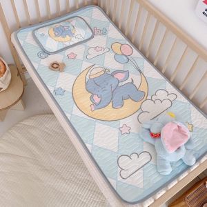 {Tặng kèm gối}Chiếu điều hòa cao su non cho bé chiếu trẻ em nằm mát lưng