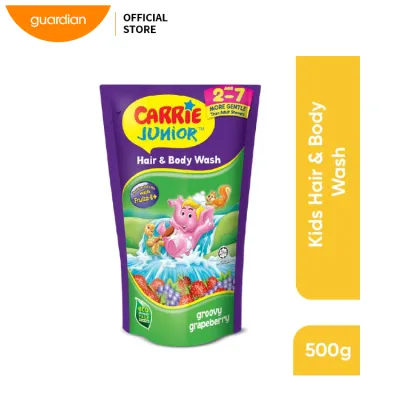 Carrie Junior Hair and Body Wash- Groovy Grapeberry 500G